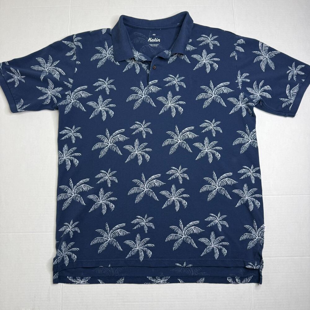 Katin Blue Polo M 26.5" x 21"